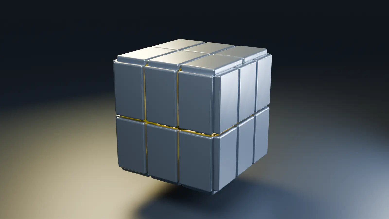 The Core at rest inside a quiet studio chamber.